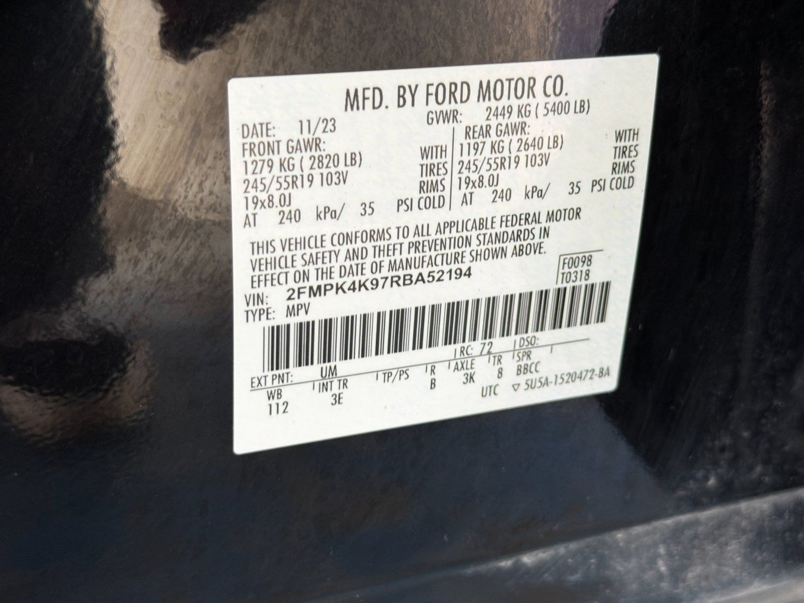 Used 2024 Ford Edge Titanium AWD/4WD image 27
