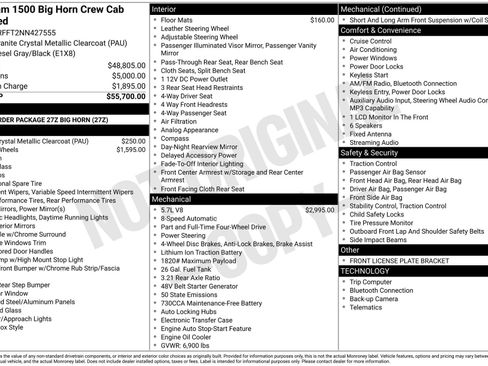 Used 2022 RAM 1500 Big Horn image 3