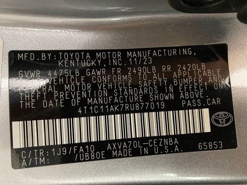 Certified 2024 Toyota Camry LE FWD image 24