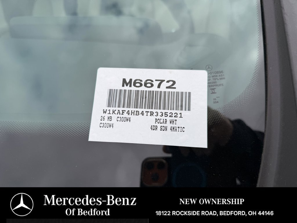 New 2026 Mercedes-Benz C 300 4MATIC Sedan image 26
