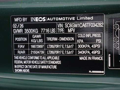 New 2026 INEOS Grenadier AWD/4WD image 21