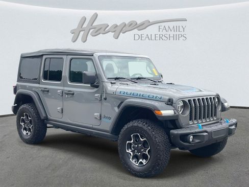 Used 2021 Jeep Wrangler Unlimited Rubicon 4xe w/ Steel Bumper Group image 30
