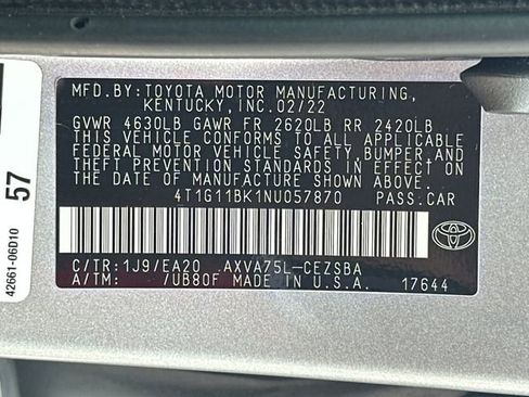 Used 2022 Toyota Camry SE image 33