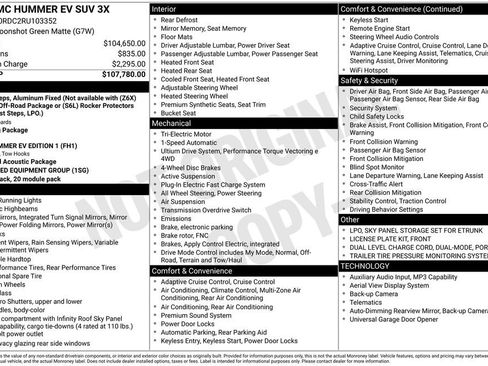 Used 2024 GMC Hummer EV 3X AWD/4WD image 4