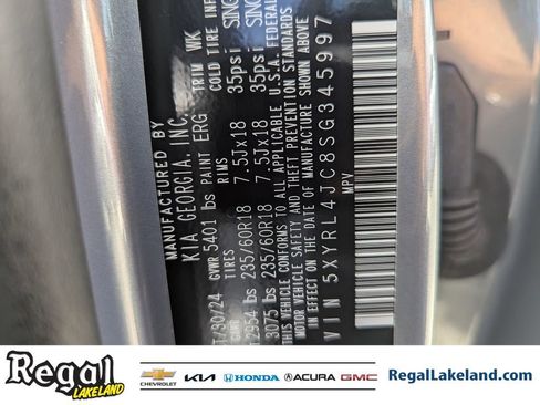 Used 2025 Kia Sorento S w/ Panoramic Sunroof Package image 32