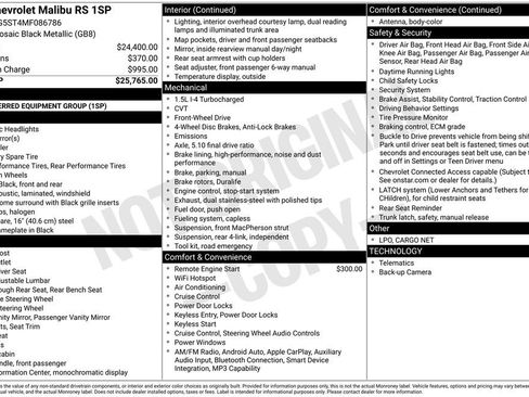 Used 2021 Chevrolet Malibu RS image 4