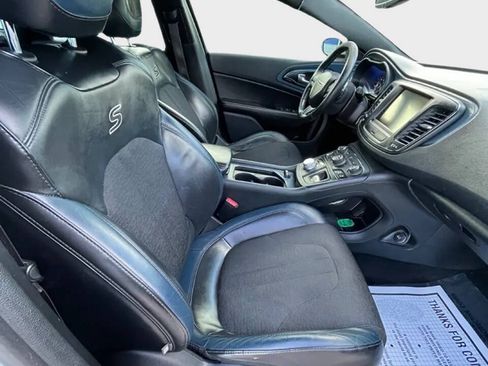 Used 2015 Chrysler 200 S w/ Navigation & Sound Group I FWD image 10