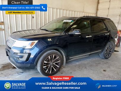 Used 2017 Ford Explorer Platinum
