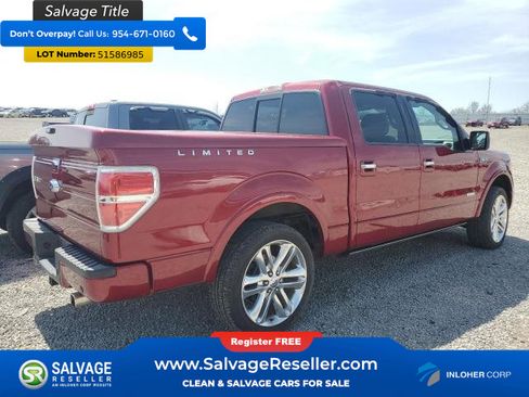 Used 2013 Ford F150 Limited AWD/4WD image 4