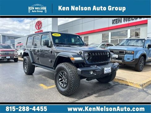 Used 2025 Jeep Wrangler Unlimited Sport AWD/4WD image 1