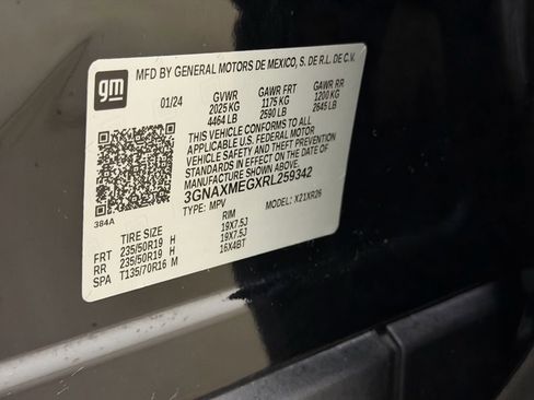 Certified 2024 Chevrolet Equinox RS image 34