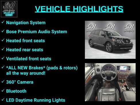 Used 2019 Nissan Pathfinder Platinum AWD/4WD image 3