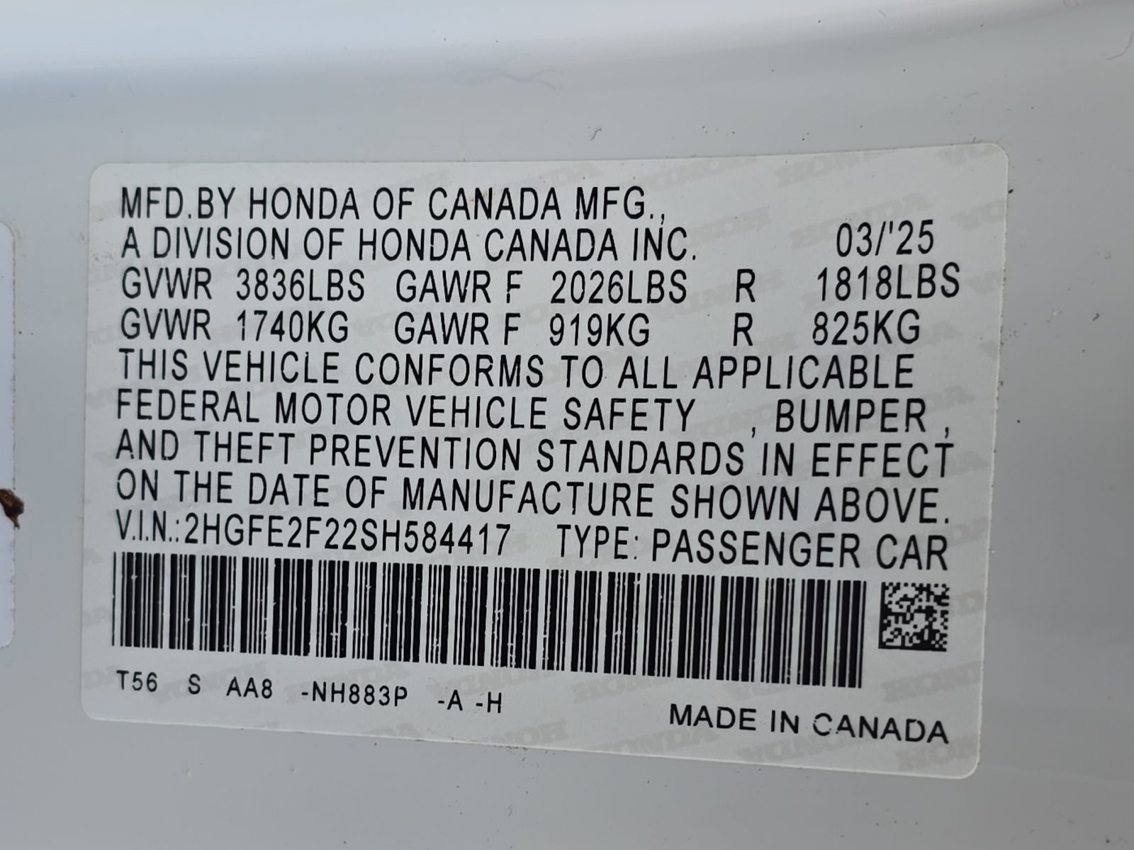 Used 2025 Honda Civic LX image 29
