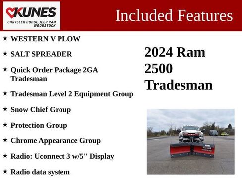 Used 2024 RAM 2500 Tradesman w/ Chrome Appearance Group image 3