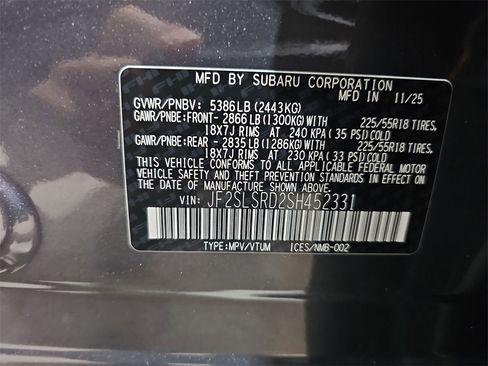 New 2025 Subaru Forester Limited image 36