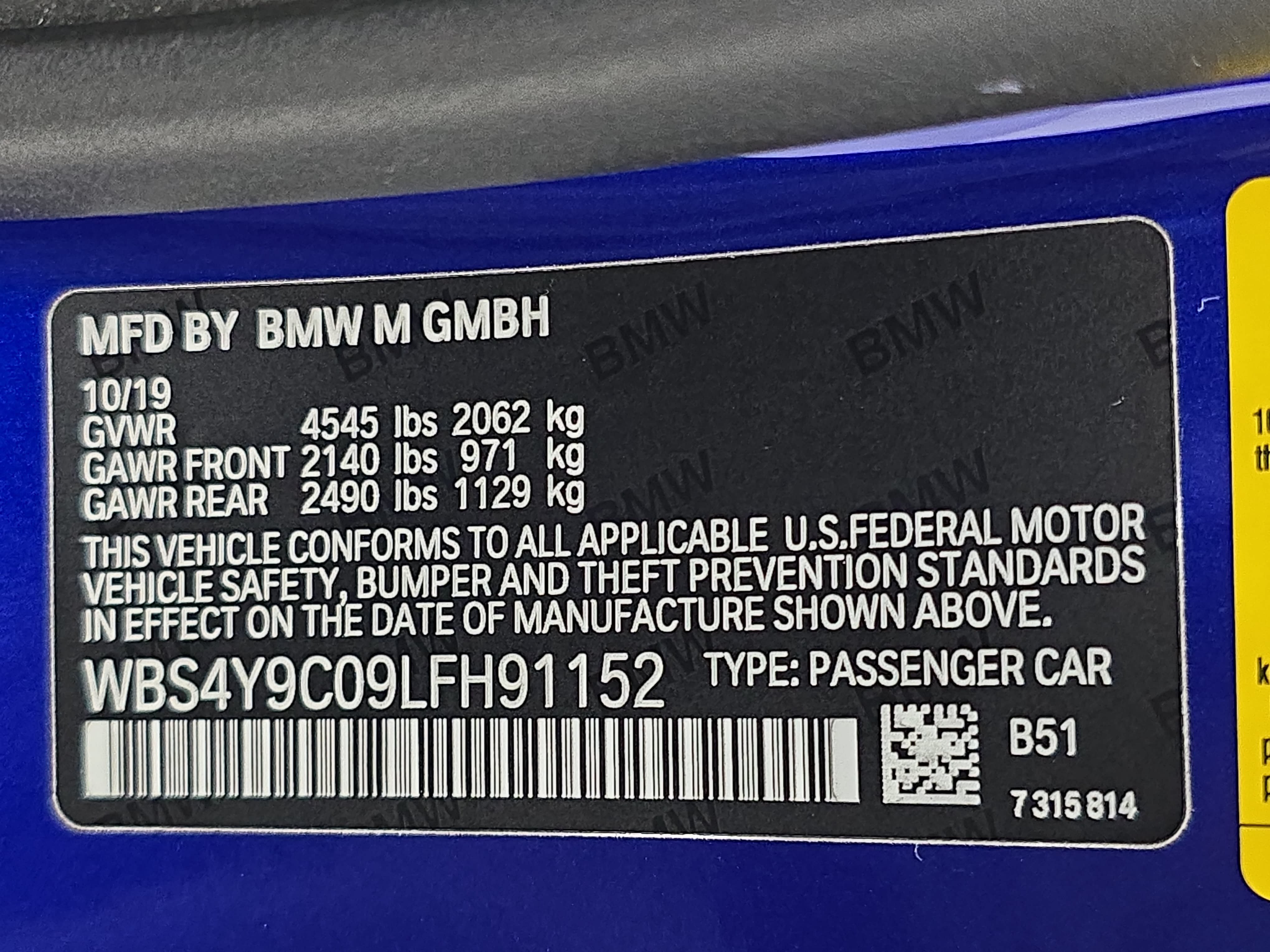 Used 2020 BMW M4 Coupe RWD image 36