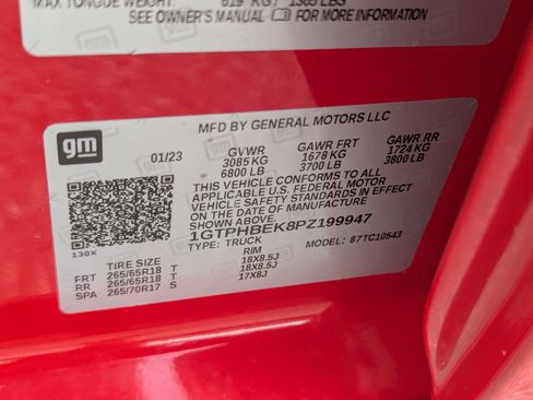 Certified 2023 GMC Sierra 1500 SLE image 34