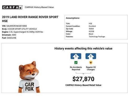 Used 2019 Land Rover Range Rover Sport HSE image 13