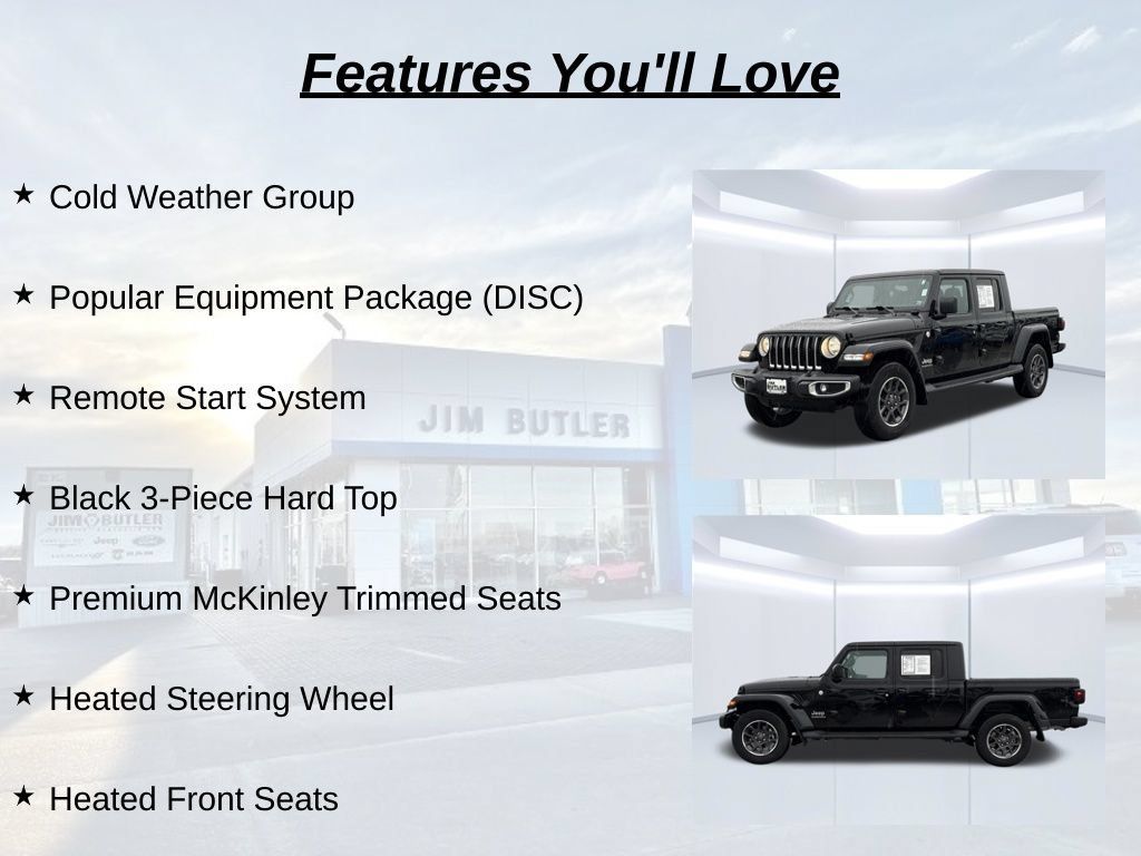 Used 2023 Jeep Gladiator Overland w/ Popular Equipment Package AWD/4WD image 27