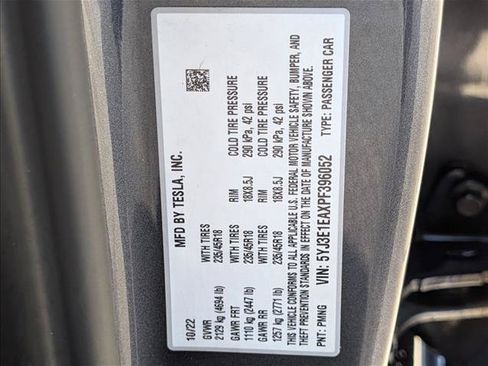Used 2023 Tesla Model 3 Standard Range RWD image 20