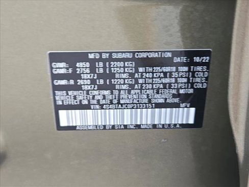 Used 2023 Subaru Outback Onyx Edition AWD/4WD image 24