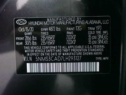 Used 2020 Hyundai Santa Fe SEL AWD/4WD image 30