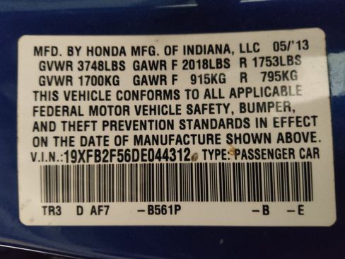Used 2013 Honda Civic LX image 33