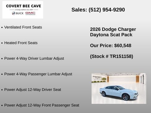New 2026 Dodge Charger Daytona Scat Pack w/ Track Package AWD/4WD image 27