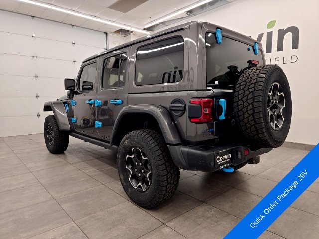 Used 2021 Jeep Wrangler Unlimited Rubicon 4xe w/ Steel Bumper Group AWD/4WD image 3
