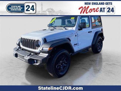 Certified 2025 Jeep Wrangler Sport image 1