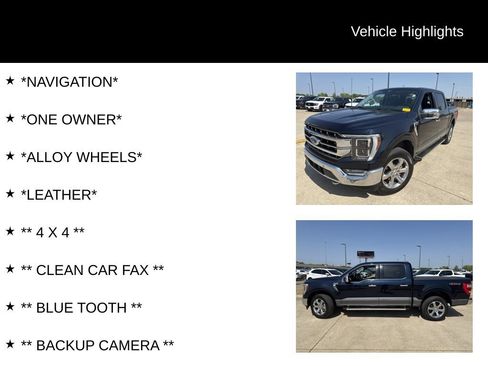 Used 2023 Ford F150 Lariat w/ Equipment Group 502A High AWD/4WD image 4