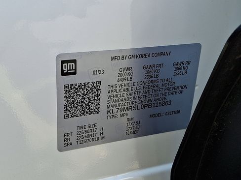 Certified 2023 Chevrolet TrailBlazer LT w/ Convenience Package AWD/4WD image 27