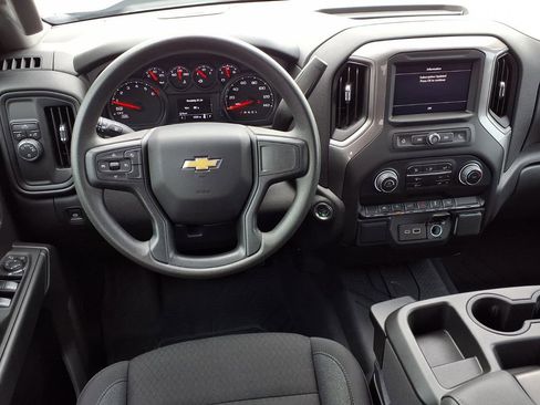 Used 2025 Chevrolet Silverado 1500 Custom w/ LPO, Dark Essentials Package RWD image 14