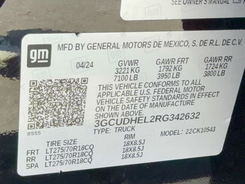 Certified 2024 Chevrolet Silverado 1500 ZR2 w/ Technology Package AWD/4WD image 31