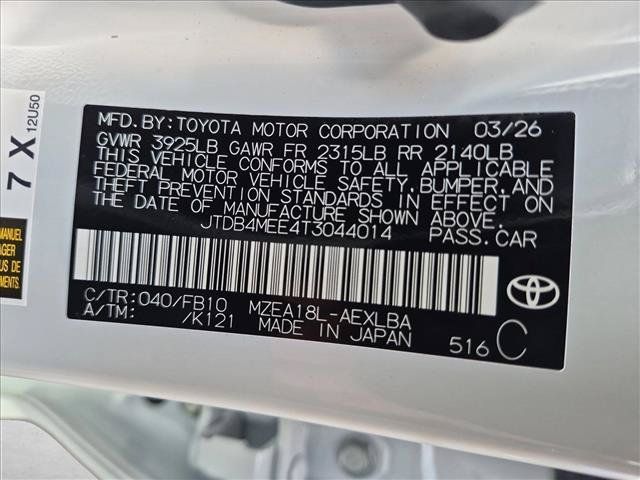 Certified 2026 Toyota Corolla LE w/ LE Premium Package FWD image 24