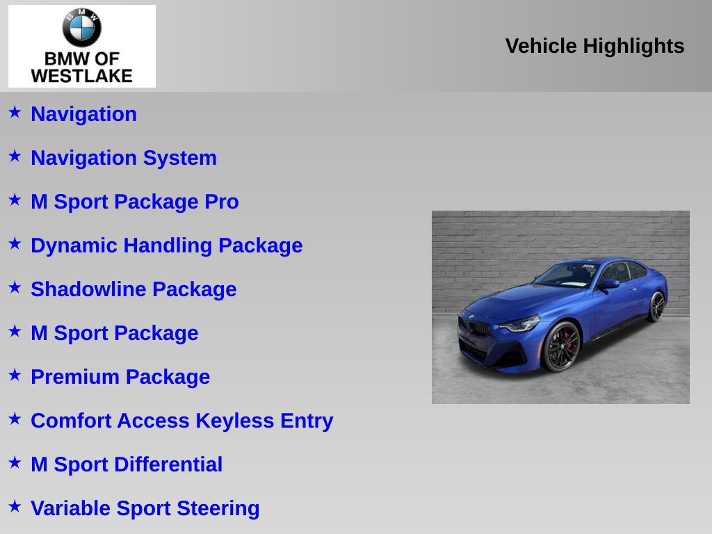 Used 2024 BMW 230i xDrive Coupe w/ Premium Package AWD/4WD image 6