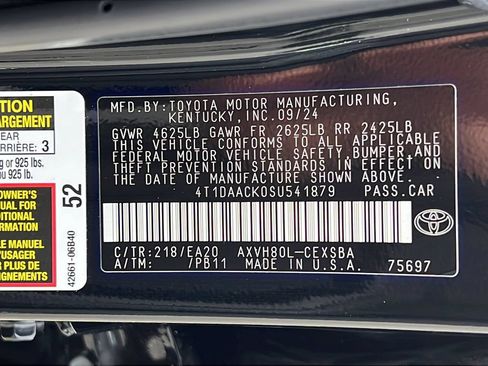 Used 2025 Toyota Camry SE w/ Multimedia Upgrade Package FWD image 22
