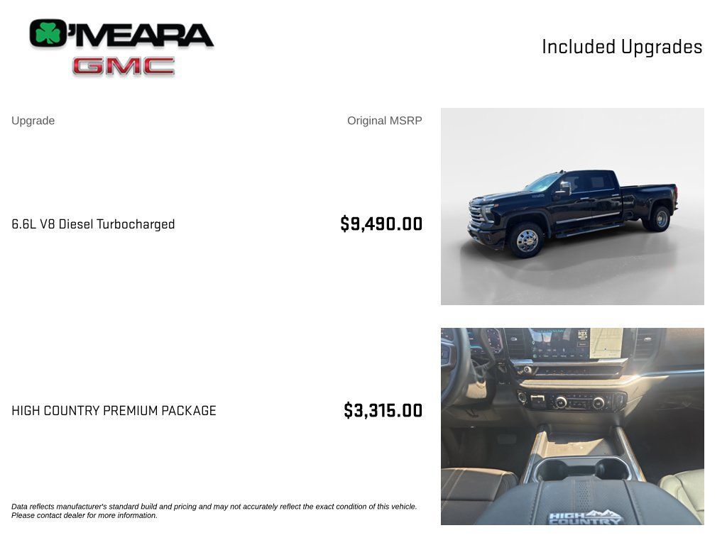 Used 2024 Chevrolet Silverado 3500 High Country w/ High Country Premium Package AWD/4WD image 4