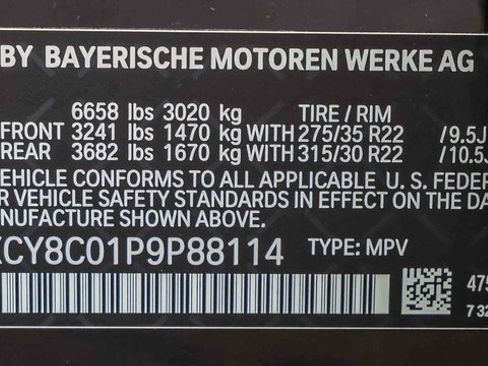 Used 2023 BMW X6 M50i w/ Executive Package image 30