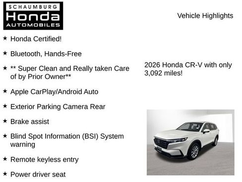 Used 2026 Honda CR-V EX image 7