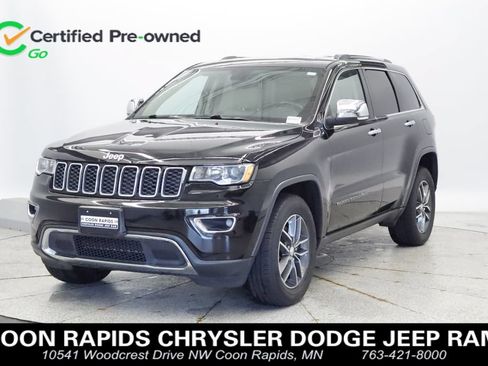 Certified 2018 Jeep Grand Cherokee Limited AWD/4WD image 1