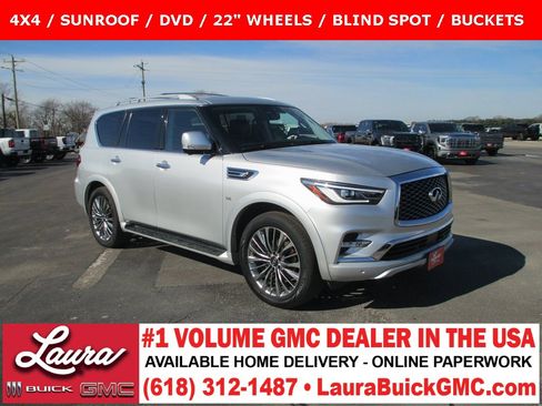Used 2019 INFINITI QX80 Luxe w/ 22" Wheel Package image 1