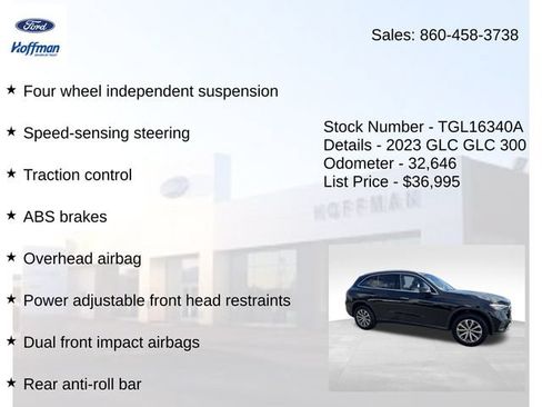 Used 2023 Mercedes-Benz GLC 300 4MATIC image 25