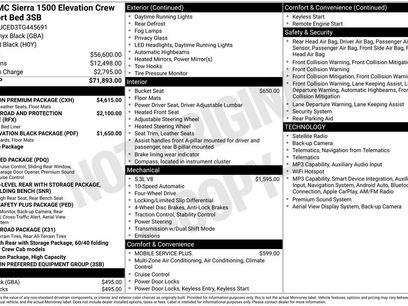 New 2026 GMC Sierra 1500 Elevation w/ Elevation Premium Package