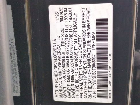 New 2026 Honda Passport TrailSport Elite image 39