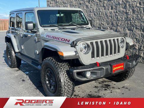 Certified 2022 Jeep Wrangler Unlimited Rubicon w/ Xtreme Recon 35" Tire Package AWD/4WD image 1