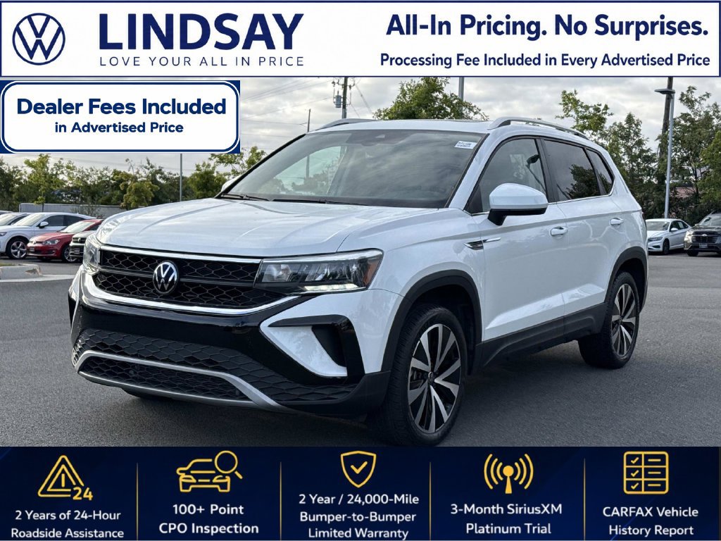 Used 2023 Volkswagen Taos SE w/ Panoramic Sunroof Package FWD image 6