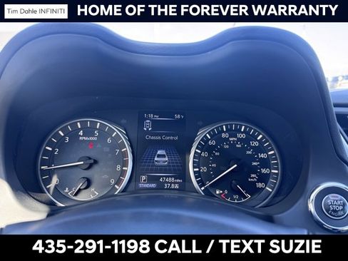 Used 2023 INFINITI Q50 Luxe w/ Cargo Package image 3