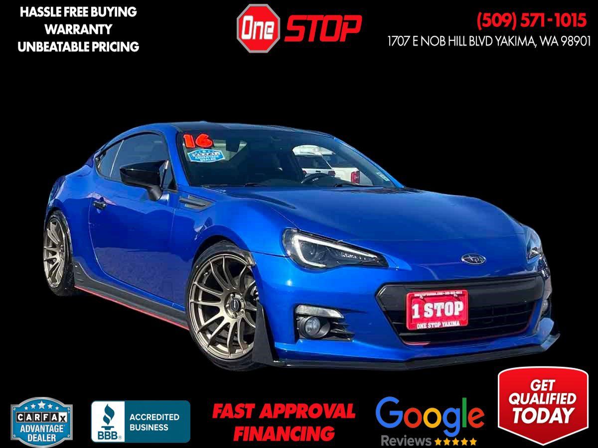 Used 2016 Subaru BRZ Limited w/ Popular Package #2 RWD image 1