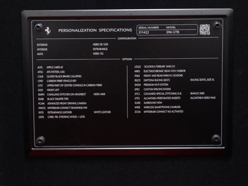 Certified 2024 Ferrari 296 GTB image 23